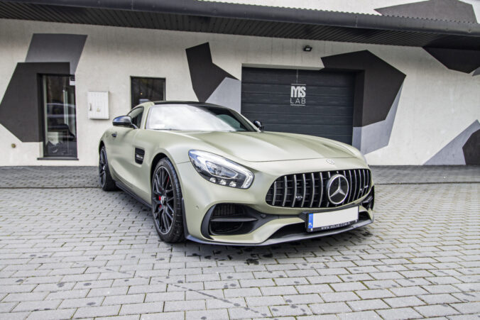 Mercedes AMG GTs - zmiana koloru, tuning